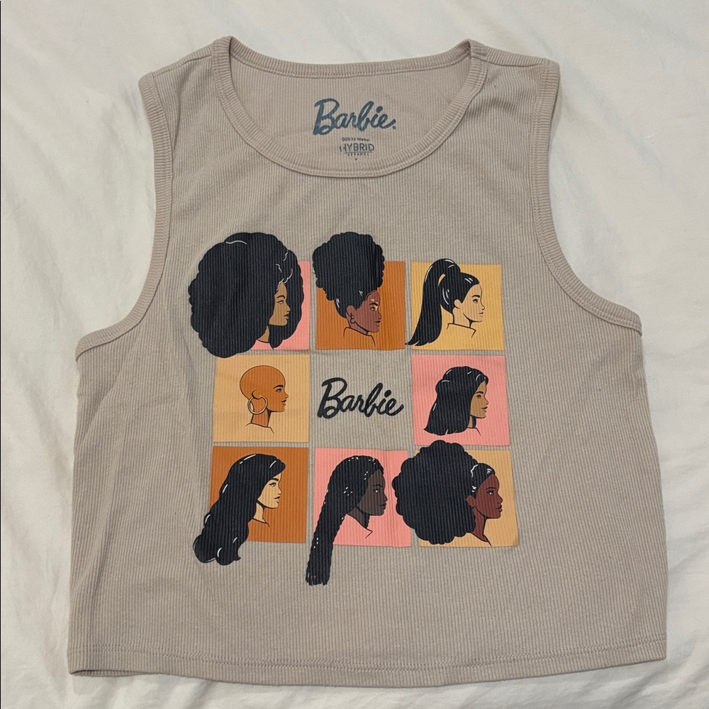 Barbie Tank Top in Tan